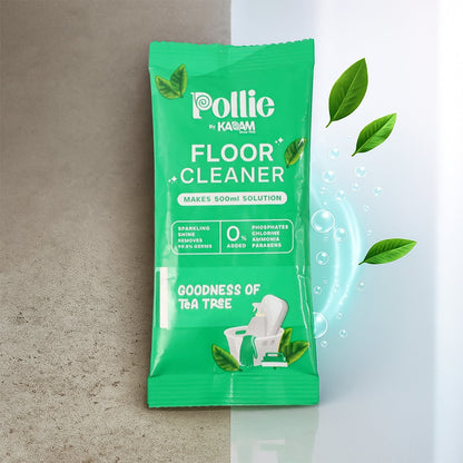 Pollic Kadam Concentrated Floor Cleaner Sachet – Tea Tree Fragrance (50 Gm) signaturekarts