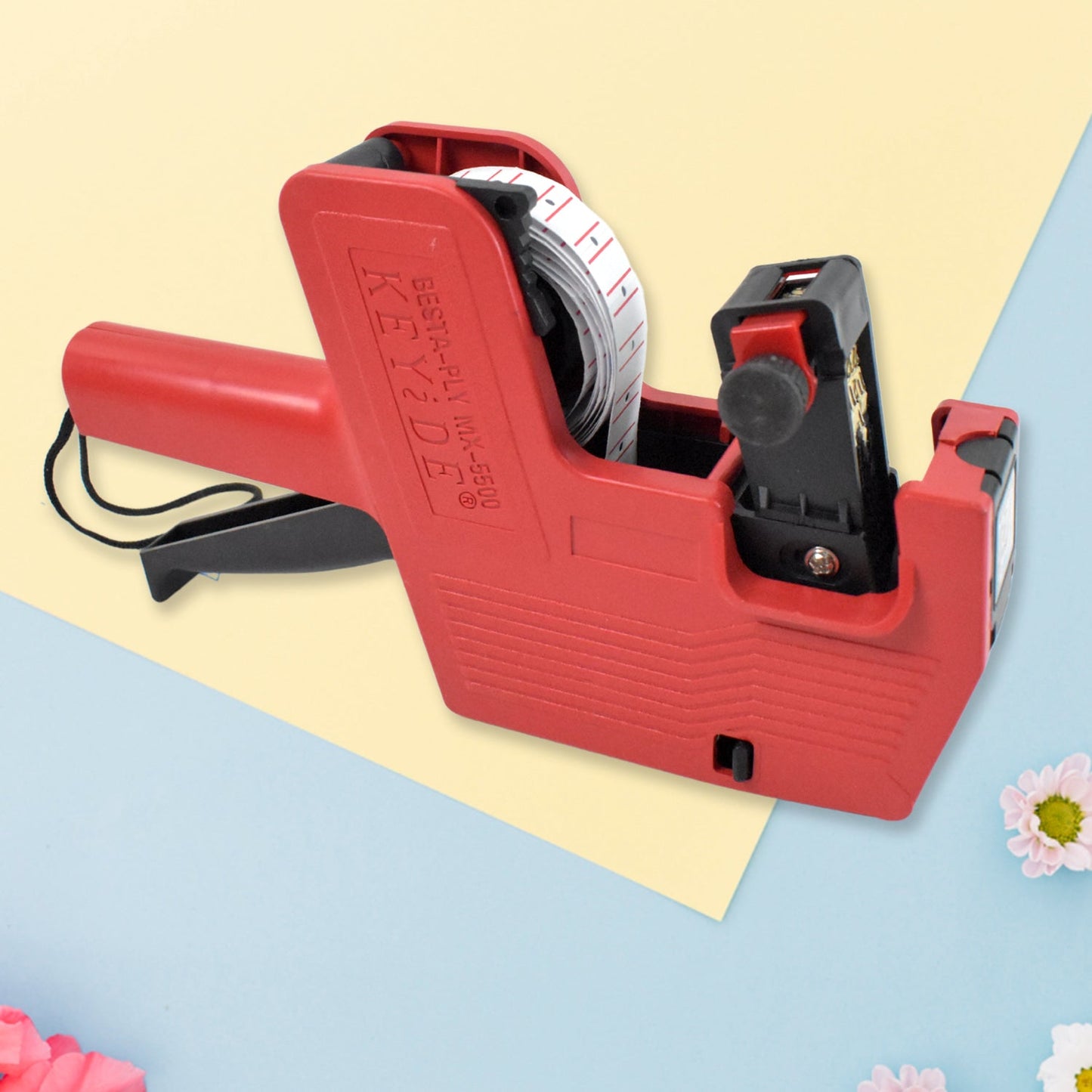 Handheld 8-Digit Plastic Price Tag Gun – Ideal for Retail & Market Price Tagging signaturekarts
