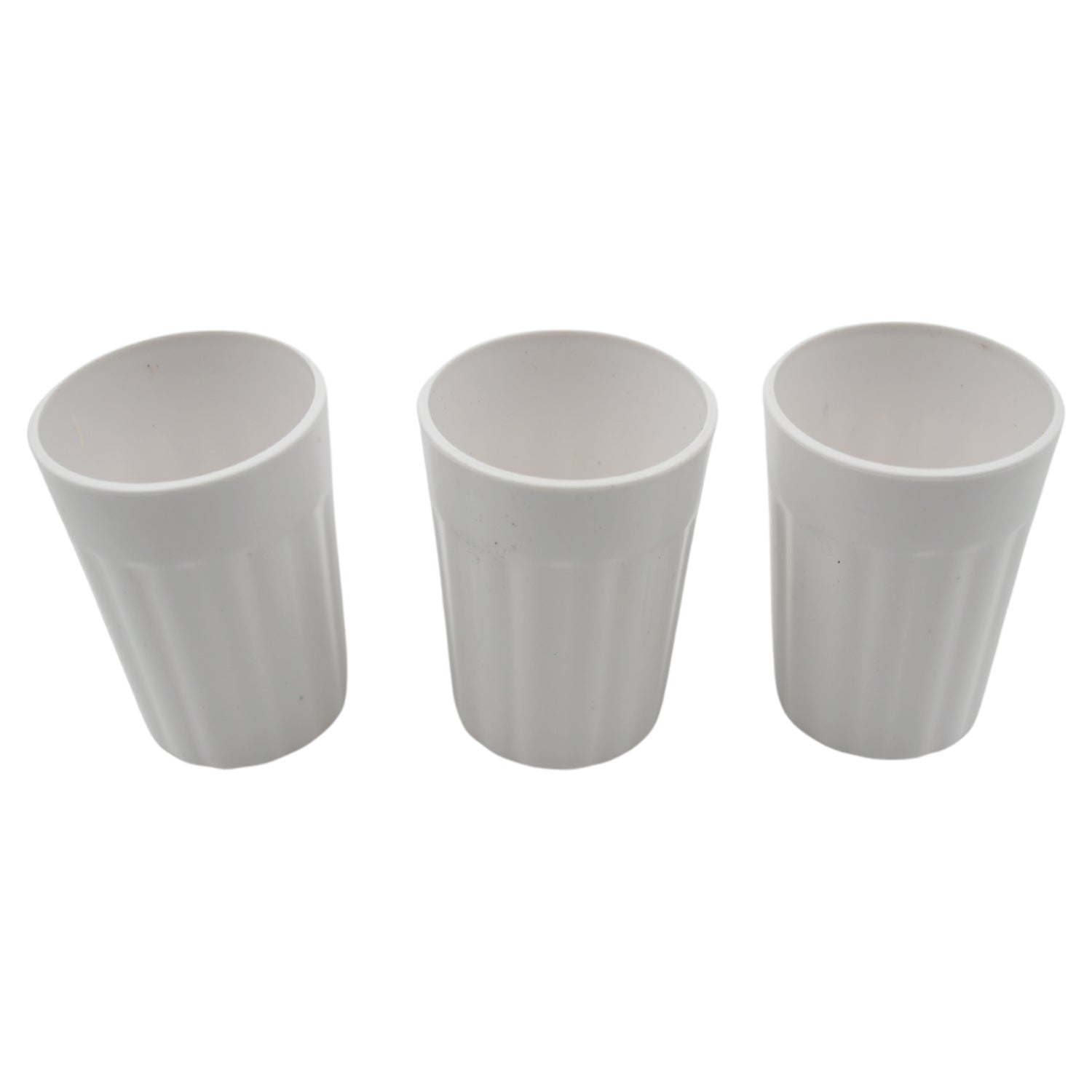 Small Plastic Coffee / Tea Cups Reusable Plastic Cup Mug(3 Pcs Set) signaturekarts