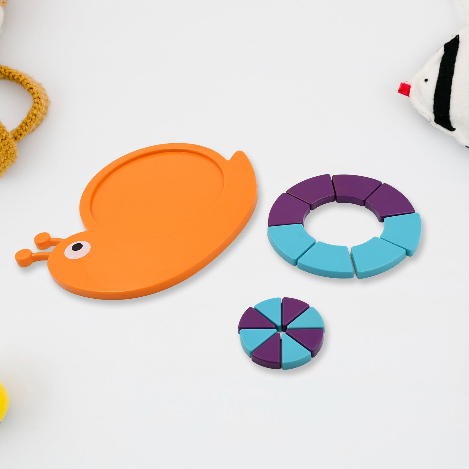 Mini Snail Puzzle – STEM Educational Toy, Puzzle Games for Ages 3-6 (Mix Color) signaturekarts