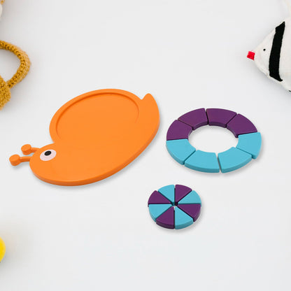 Mini Snail Puzzle – STEM Educational Toy, Puzzle Games for Ages 3-6 (Mix Color) signaturekarts
