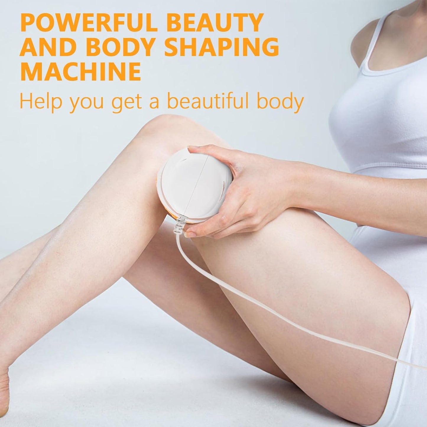 Body Sculpting Massager with 3 Pads – Adjustable Speed Handheld Body Massager signaturekarts