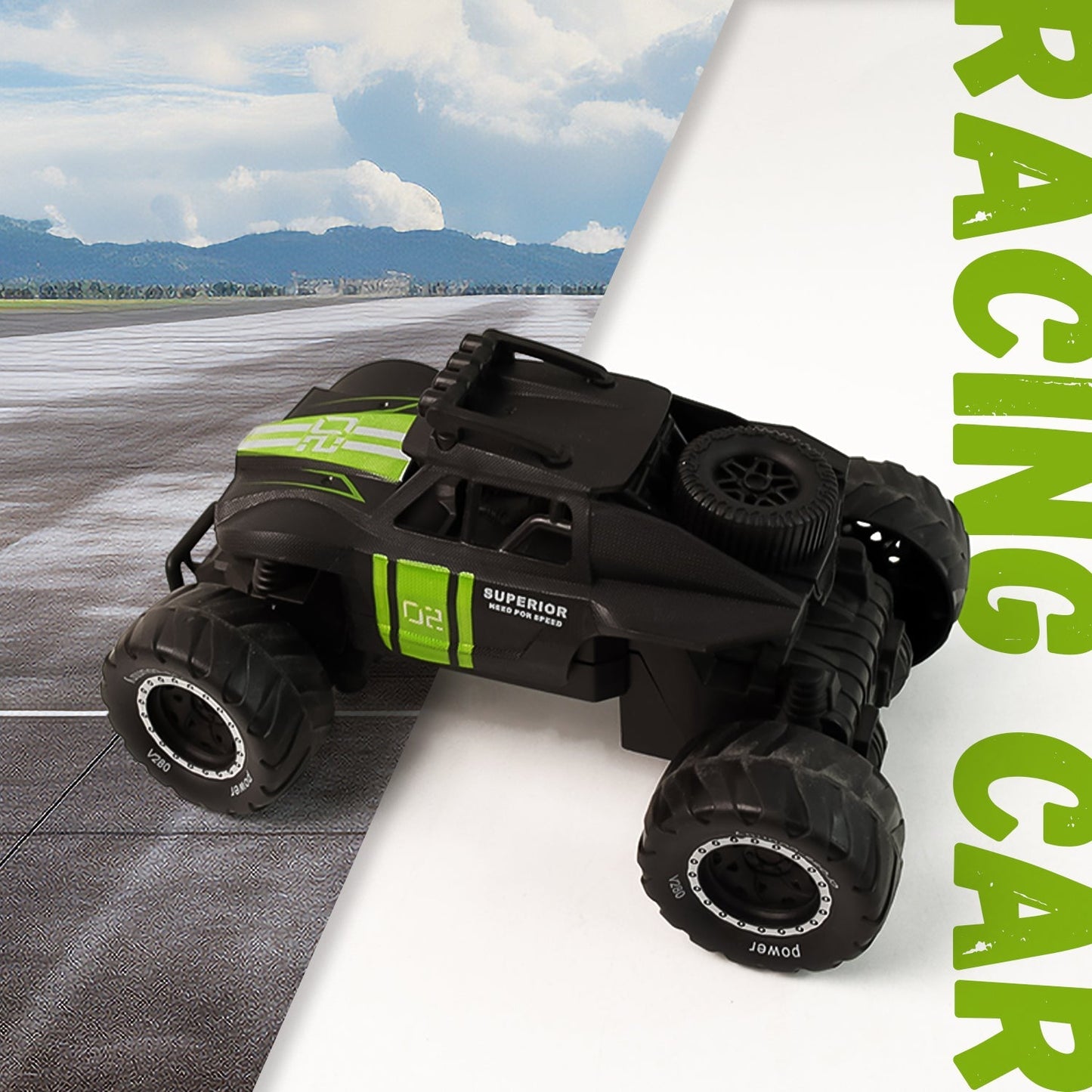 Electroplay Remote Control Monster Truck Toy (1 Set) Signature kart