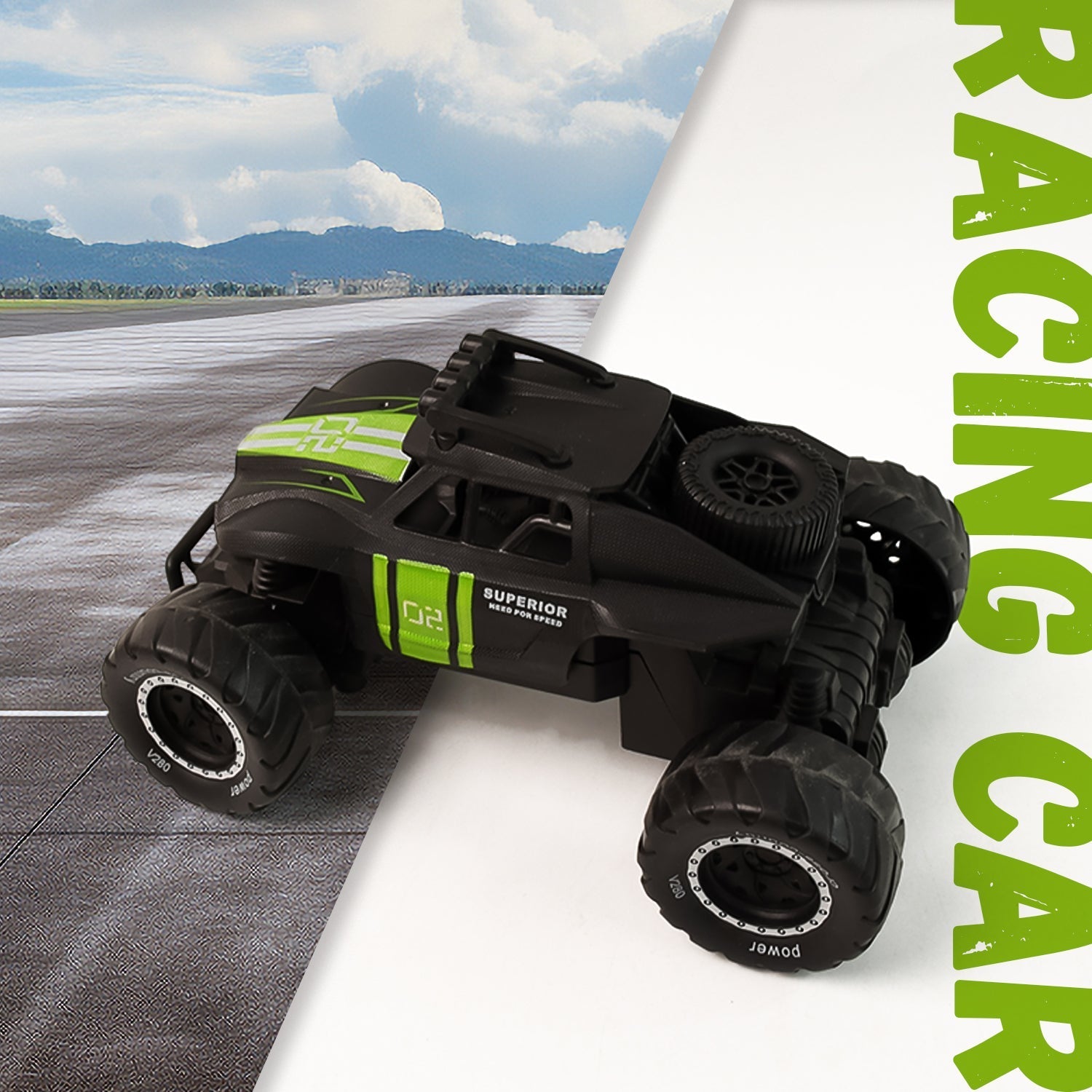 Electroplay Remote Control Monster Truck Toy (1 Set) Signature kart