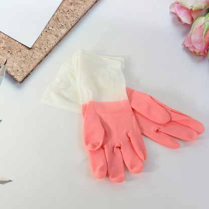 Small Size Reusable Household Cleaning Gloves (1 Pair) signaturekarts