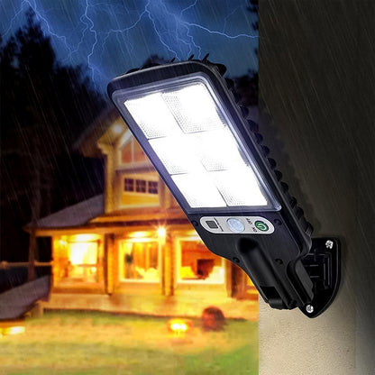 High-Power Solar LED Street Light with Motion Sensor & Remote Control Signature Kart