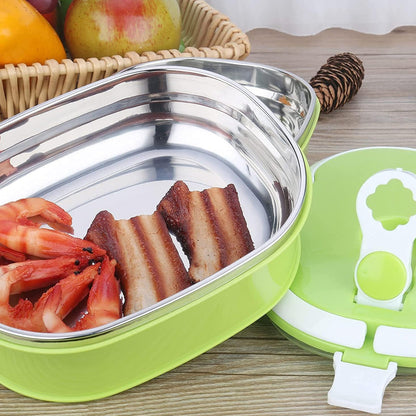 Lunch Box 900/1800ml Stainless Steel Kitchen Insulated Thermal Lunch Box signaturekarts