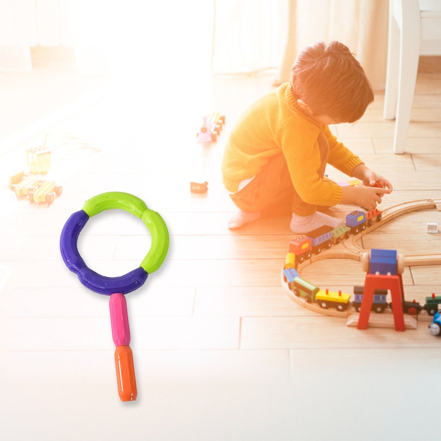 Magnetic Sticks Building Blocks Learning Toy for Kids (32 Pc) Signature kart
