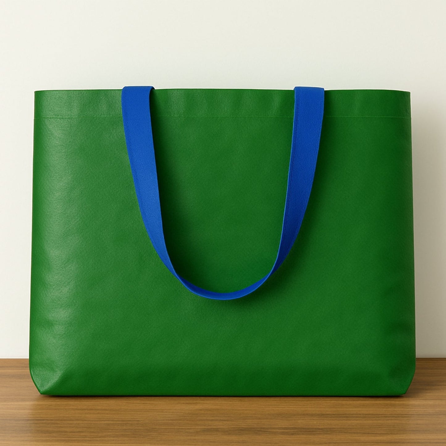 Plastic Eco-Friendly Large Shopping Tote Bag 62x44cm (Mixcolor & 1 Pc) Signature Kart