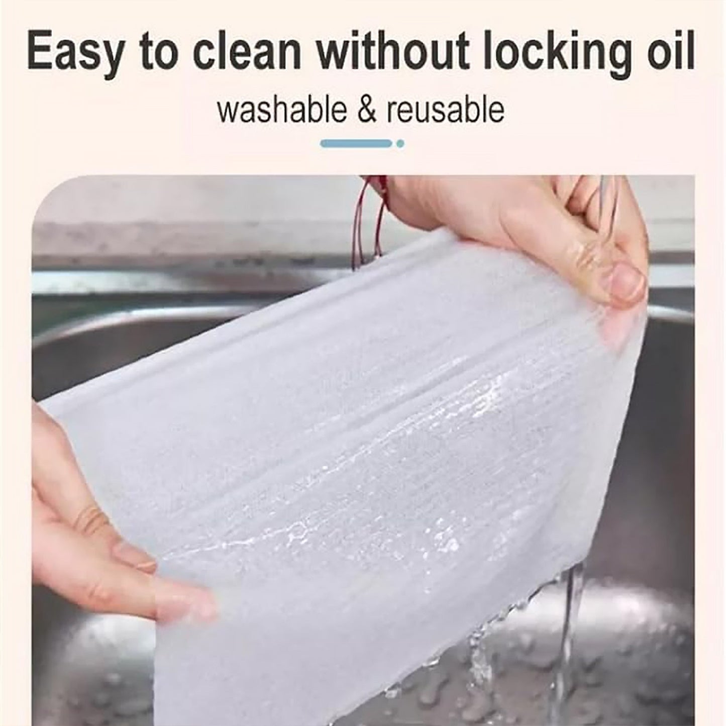 Strong Decontamination Kitchen Cleaning Wet Wipes for Grease & Glass (80 Pcs) signaturekarts