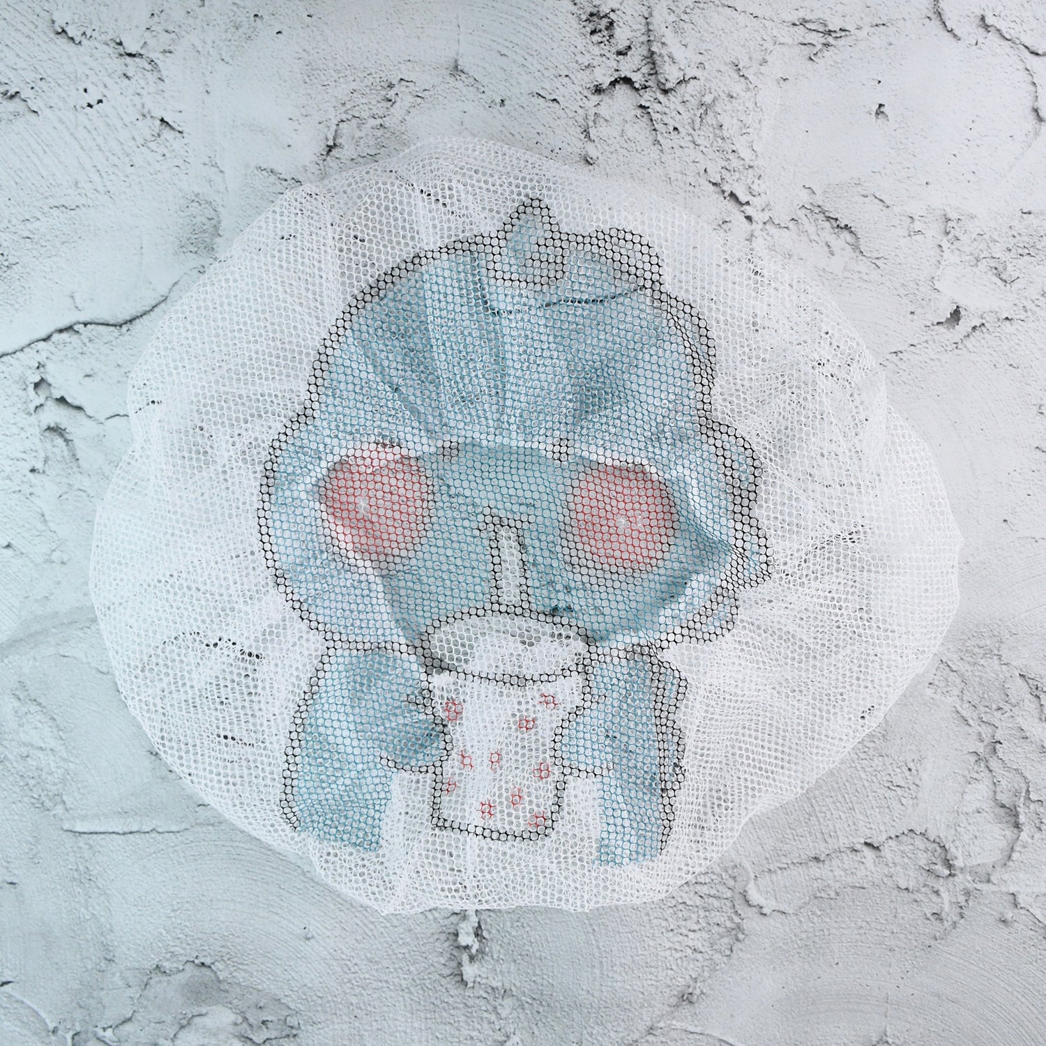 Cute Cartoon Character Fabric Mesh Fan Cover (1 Pc / Mix Design) Signature kart