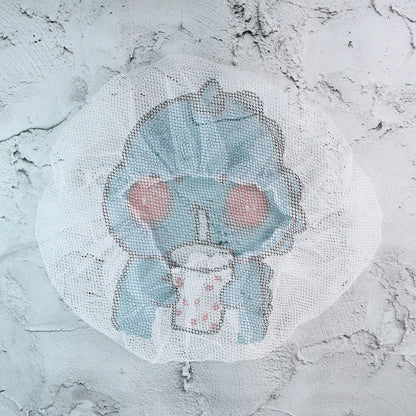 Cute Cartoon Character Fabric Mesh Fan Cover (1 Pc / Mix Design) Signature kart