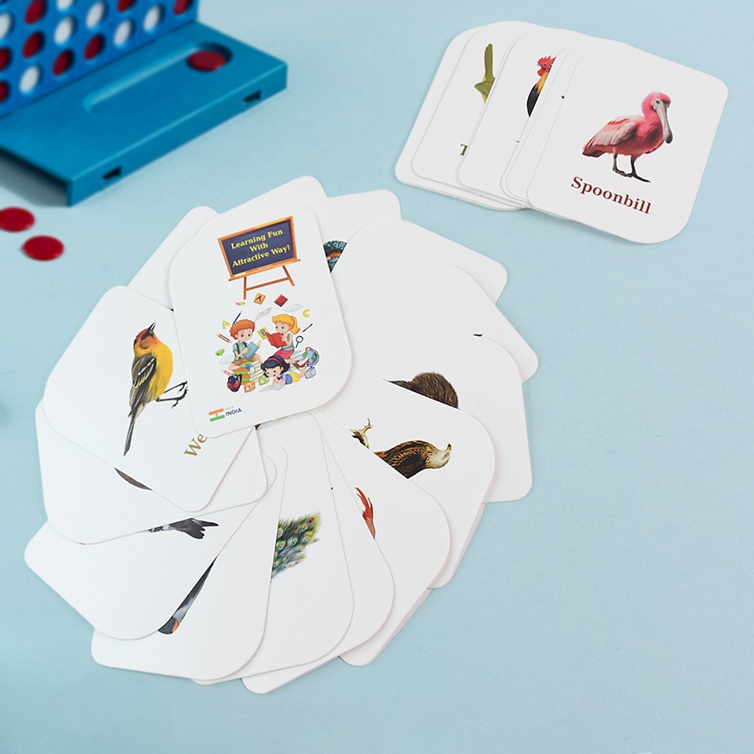 KidKraft Early Learner Educational Flashcards – 32 Birds Signature kart