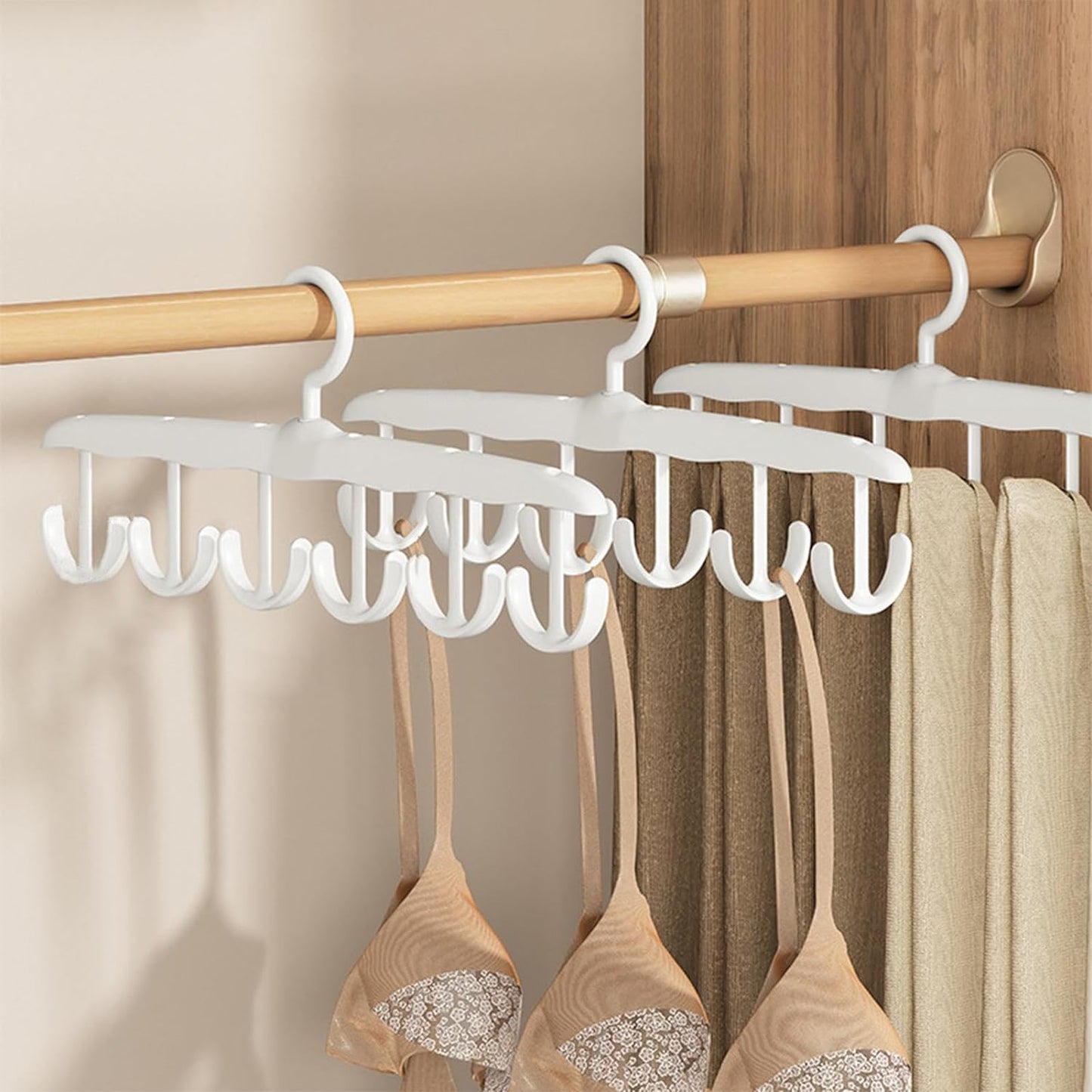 Rotatable Tank Top Hanger – Space Saving Closet Organizer Dorms & (12-Hook) signaturekarts