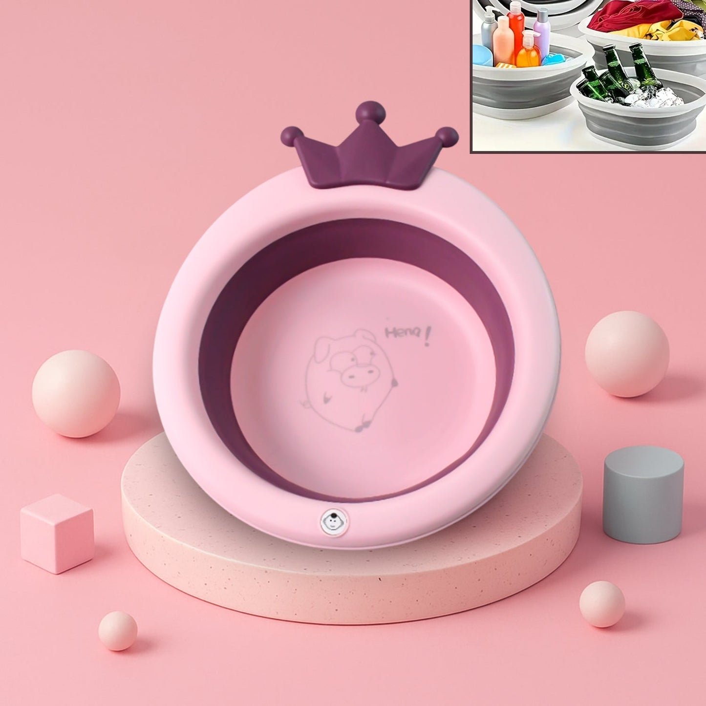 Premium Baby Bathtub with Non-Slip Base signaturekarts