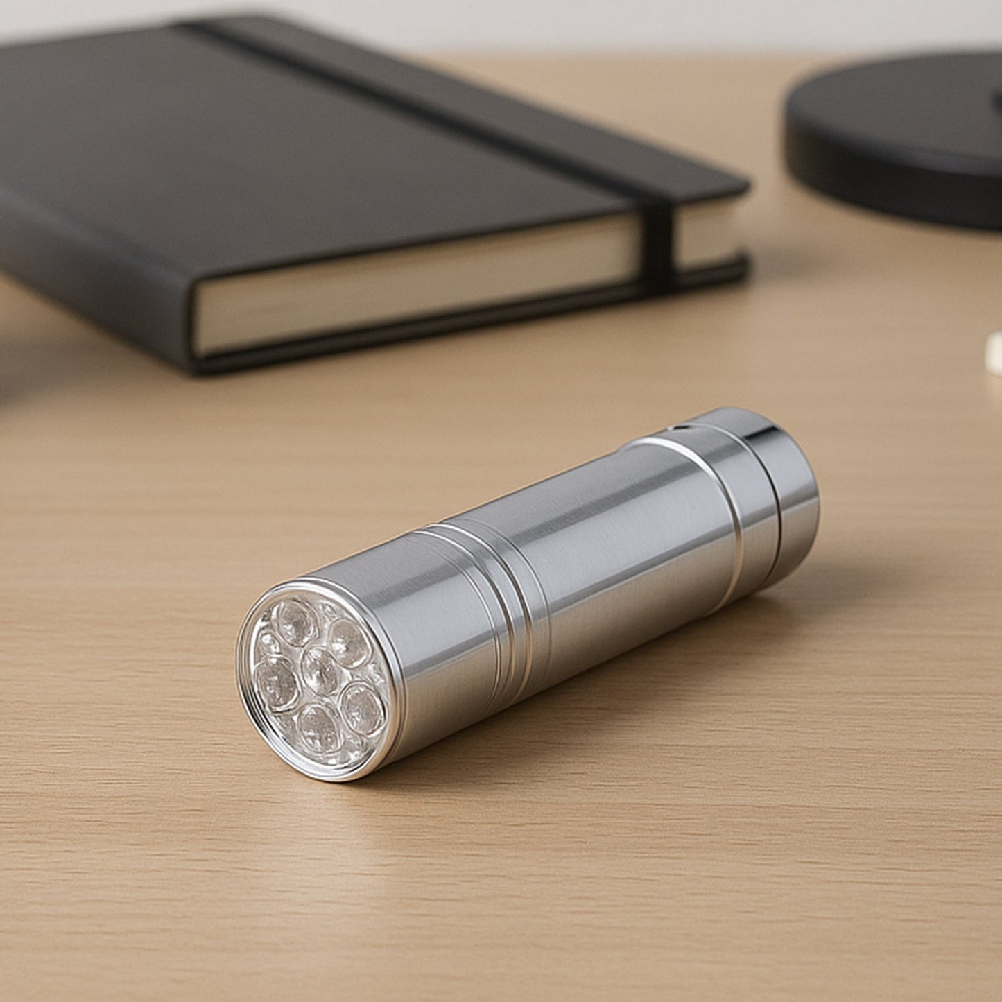 Portable Mini Torch / Flashlight LED Powerful High Lumens Pen Light Easy To Carry, Portable Pocket Compact Torch for Emergency 3 Battery operated (Battery not included / 1 pc) Signature kart