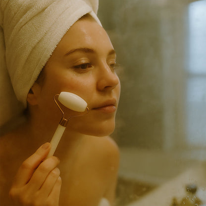 Dual-Ended Face Massage Roller - (1 Pc) signaturekarts