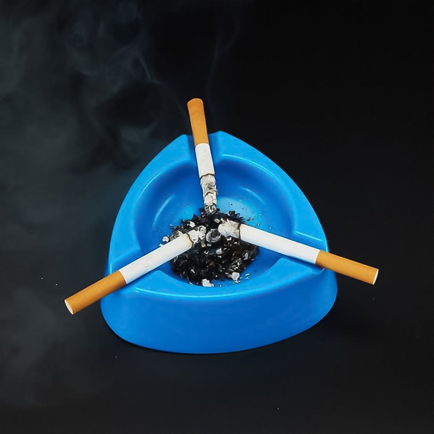 Oblivion Heavy Duty Plastic Ashtray (mix color & 1 Pc) Signature Kart