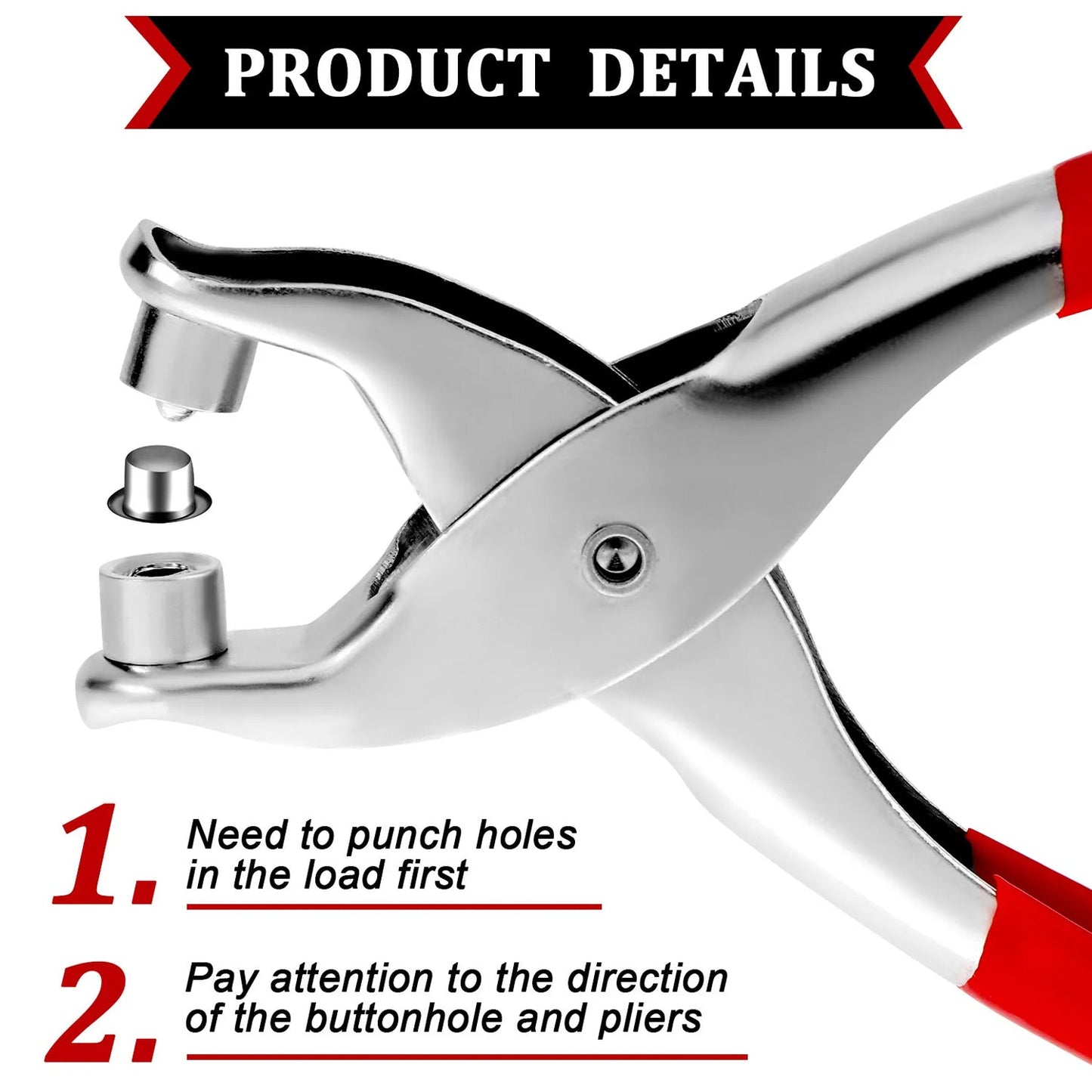 Grommet Setting Tool with 25 PCS Gold Eyelets Grommets Steel Hole Punch signaturekarts