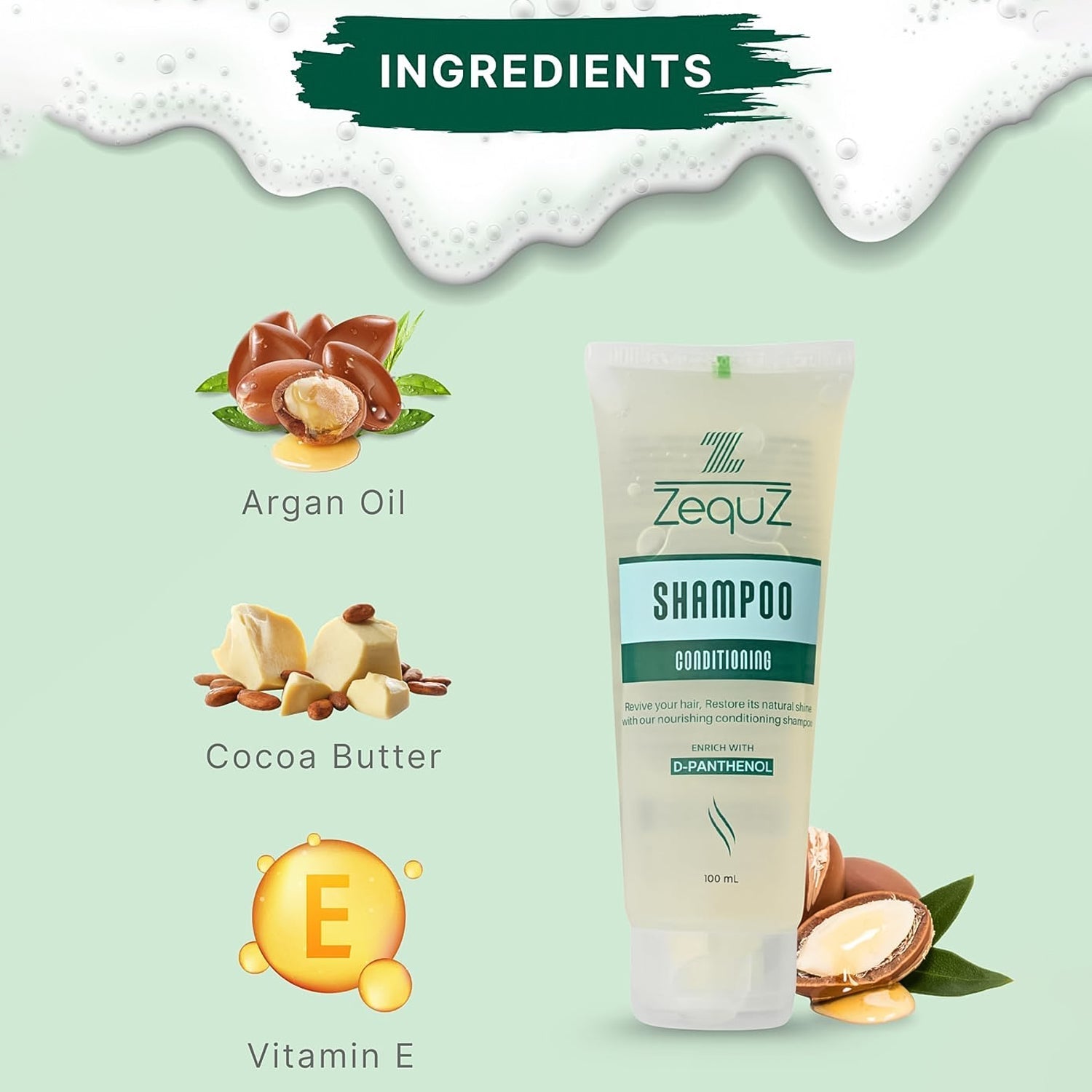 Zequz Conditioning Shampoo - (1 Pc / 100 ML) signaturekarts