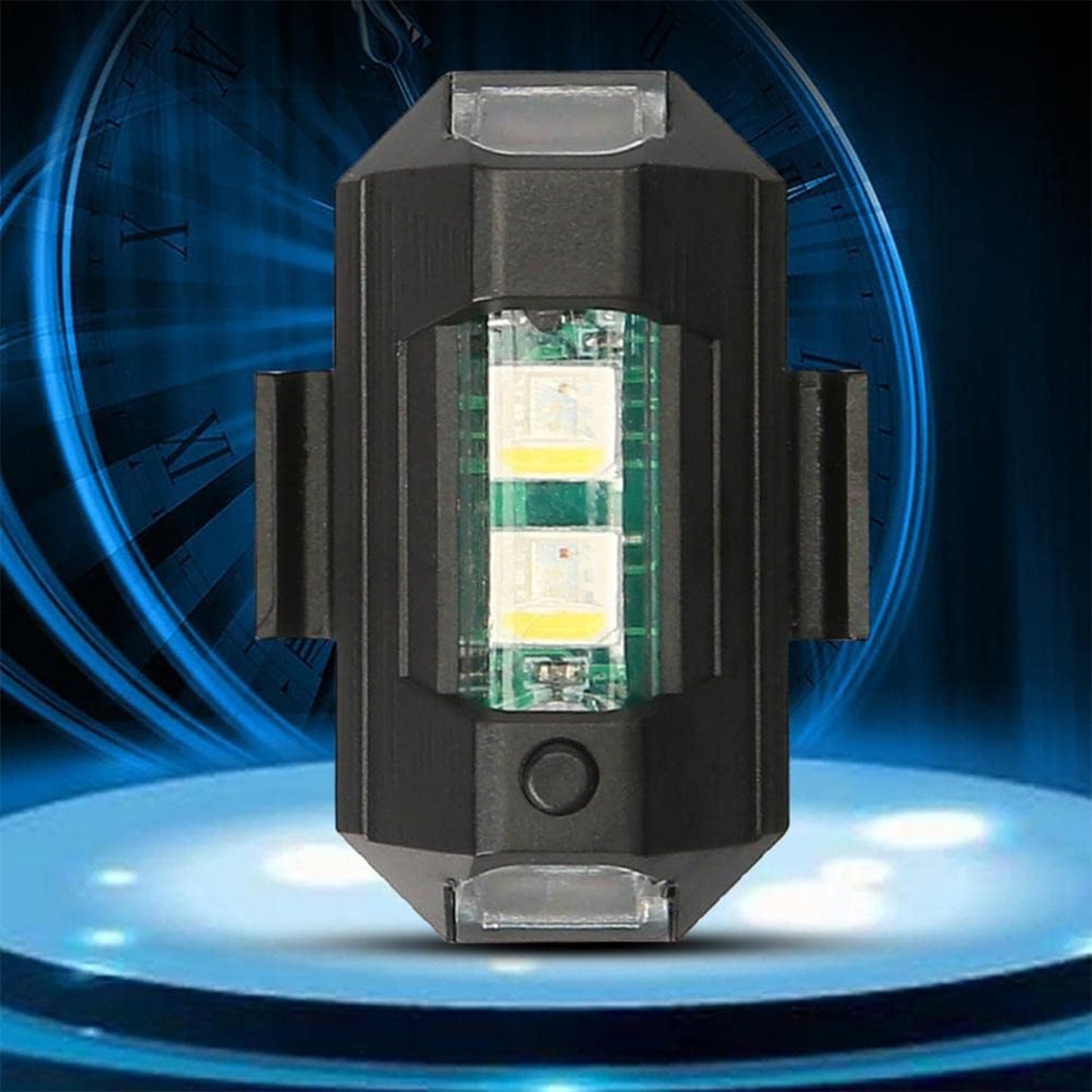 Mini LED RGB Strobe Light – USB Waterproof Party Light signaturekarts