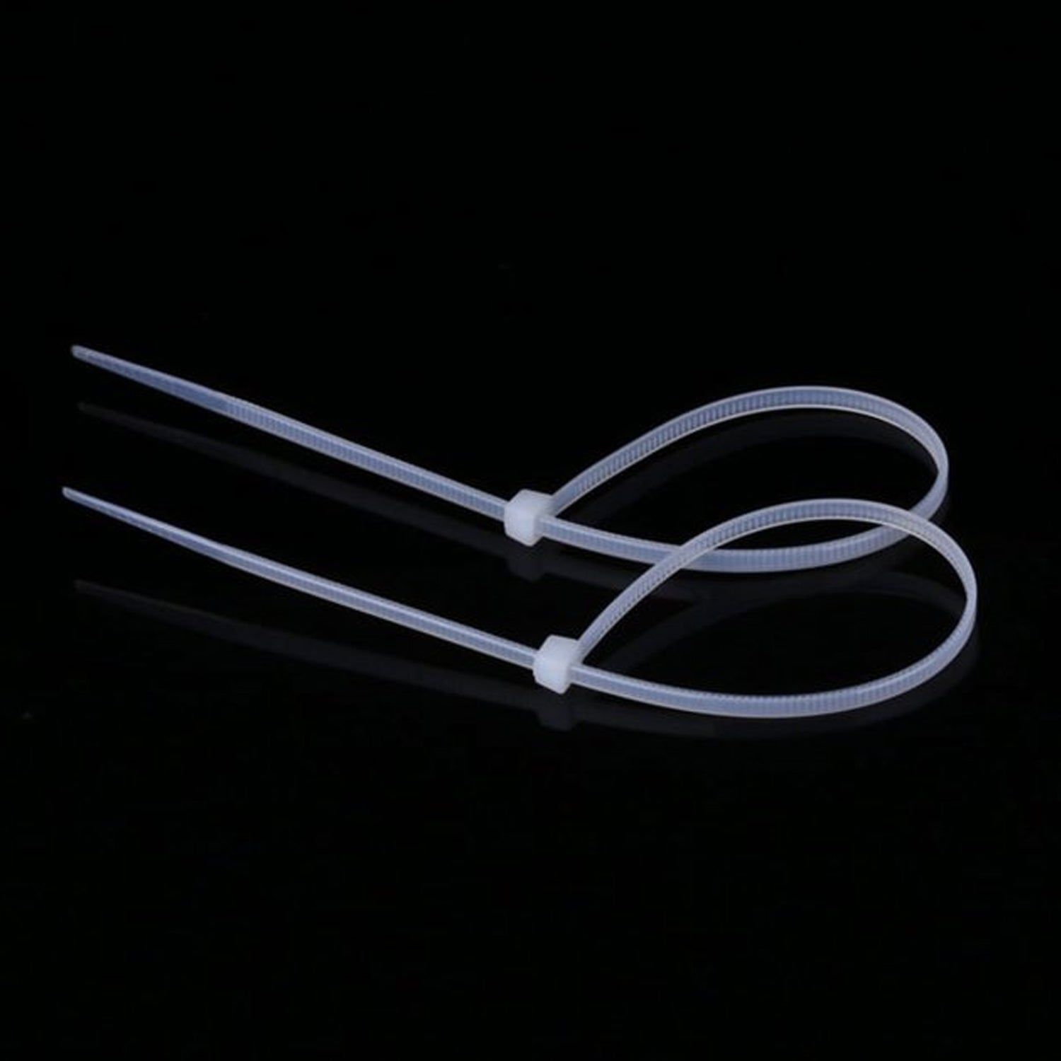 3×100 MM Nylon Self-Locking Cable Ties – Heavy Duty Zip Wire Tie (100 Pc) Your Brand