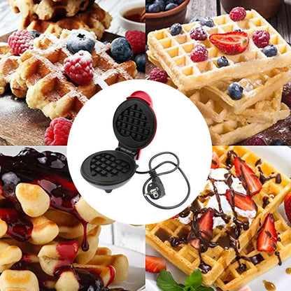 Mini Waffle Maker Machine – Non-Stick Quick Breakfast Tool Signature Kart