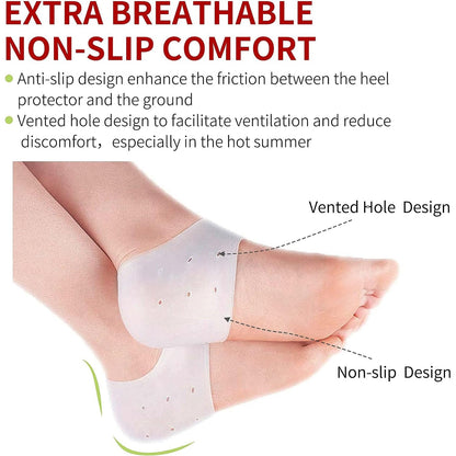 Kid Silicone Heel Protectors (1 Pair) Signature Kart
