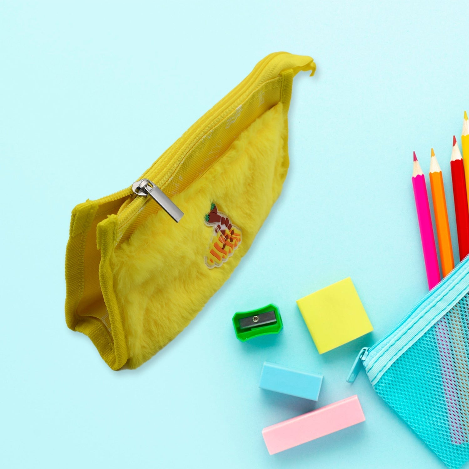 Smart Double Pocket Zipper Pouch (2-Pocket) signaturekarts