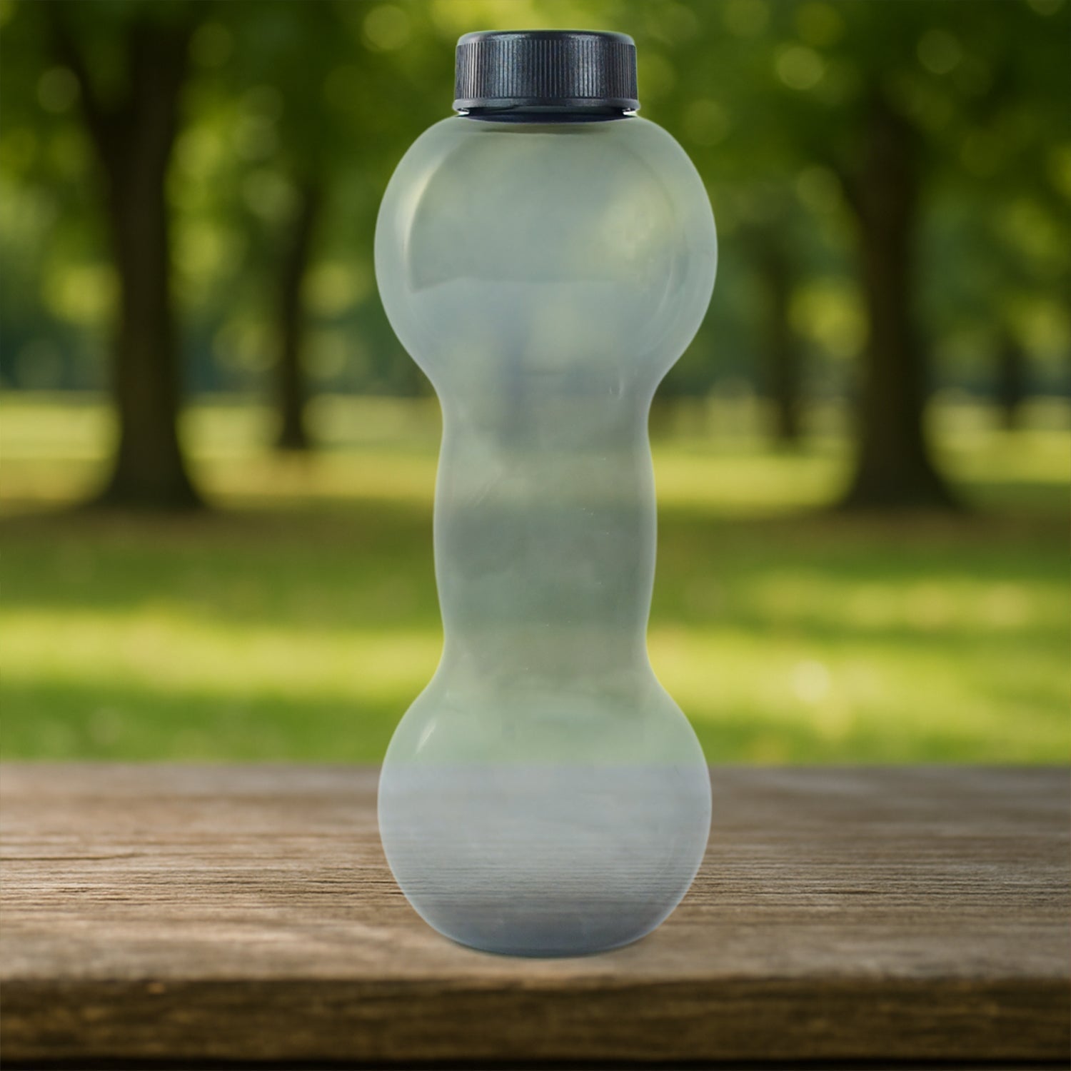 Dumbbell Water Bottle Gym Water Bottle Use For School , Gym , Office Use (550 ml) signaturekarts