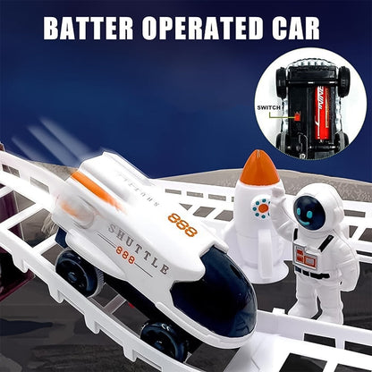 Outer Space Race Track Set for Kids Toys (1 Set) signaturekarts