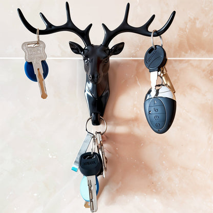 Deer Head Self Adhesive Wall Door Hook Hanger Your Brand