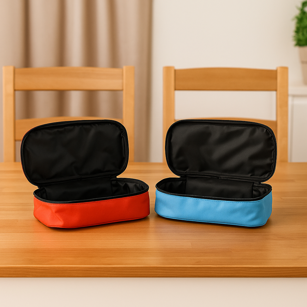 Premium Quality Insulated Lunch box Bag (1 Pc) Signature kart