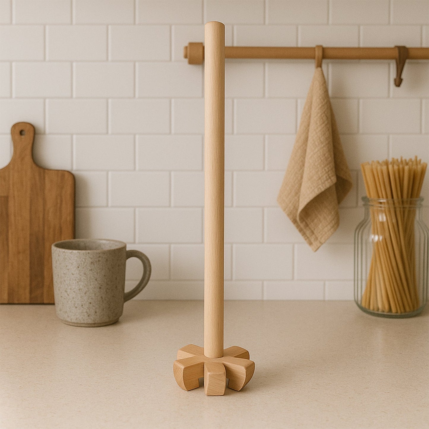 Wooden blender for all kitchen purposes. Your Brand