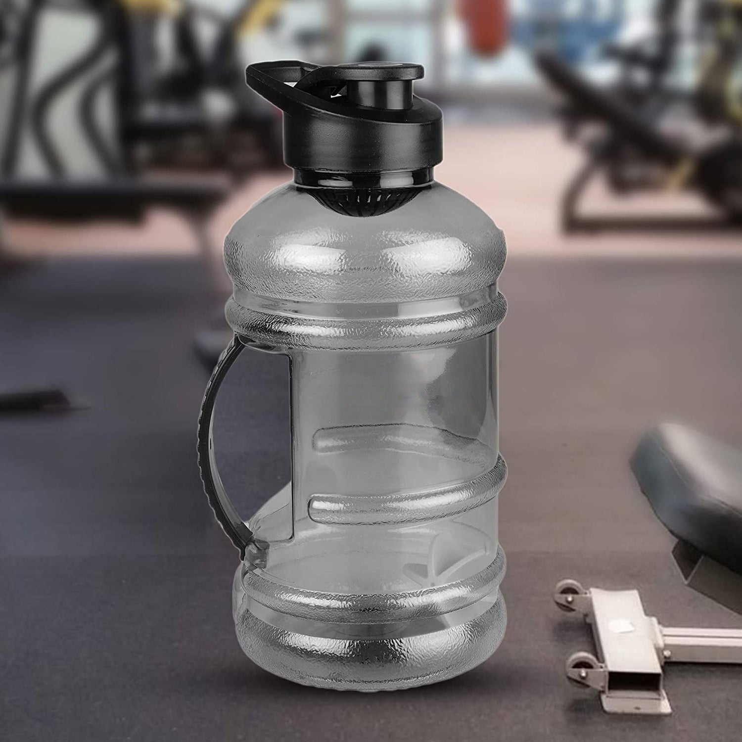 Sports Gym 1.5 Liters Gallon Water Bottle with Mixer and Strainer signaturekarts