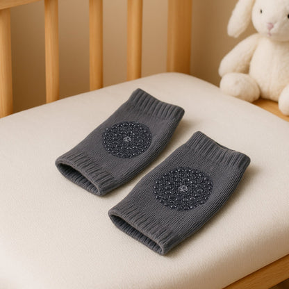 Dark Grey Toddler Wool Knit Leg Warmer (Knee Guard) Signature Kart