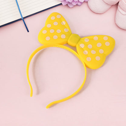 LED Glowing Bow Hairband (1 Pc) Signature kart