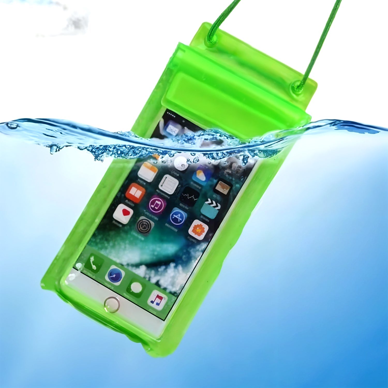 Waterproof Mobile Pouch (6.2 inch , Random Colour) Signature Kart