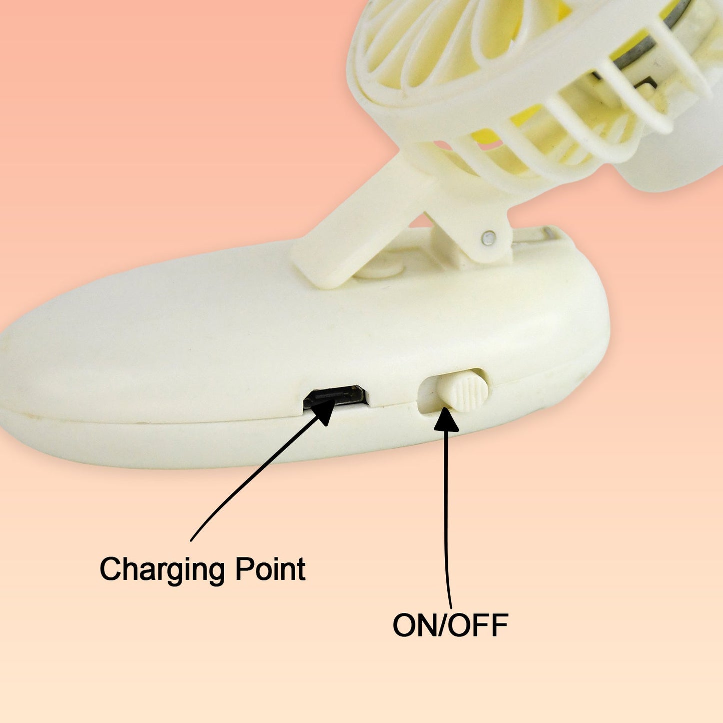 Mini USB Handheld Fan – Portable Rechargeable Mini Fan for Home & Travel signaturekarts