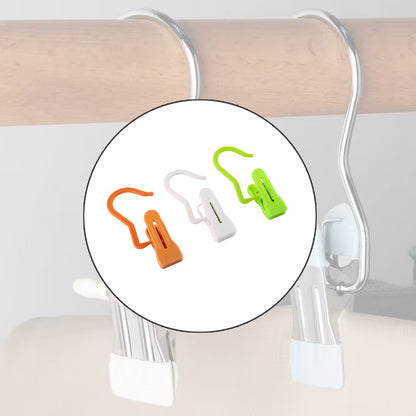 Multipurpose Hanging Hook Clip (1 Pc, Mix Color) Signature Kart