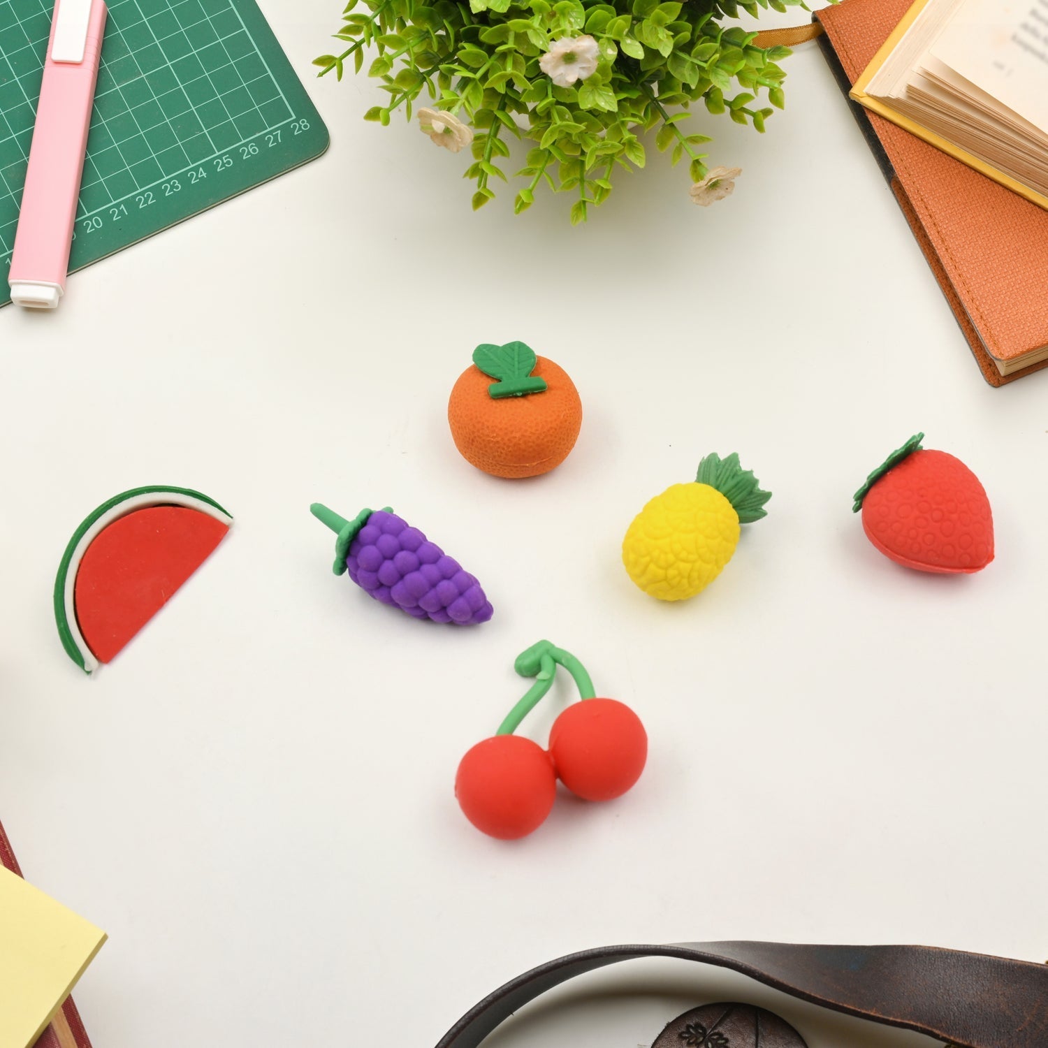 3D Mix Design Fancy & Colorful Erasers – Novelty Set for Kids & School Prize (1 Set) signaturekarts