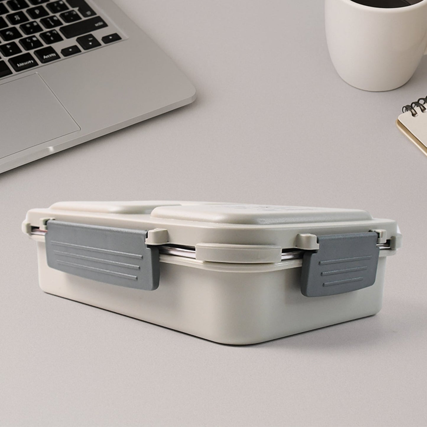 3-Compartment Stainless Steel Lunch Box (1 Pc) Signature kart