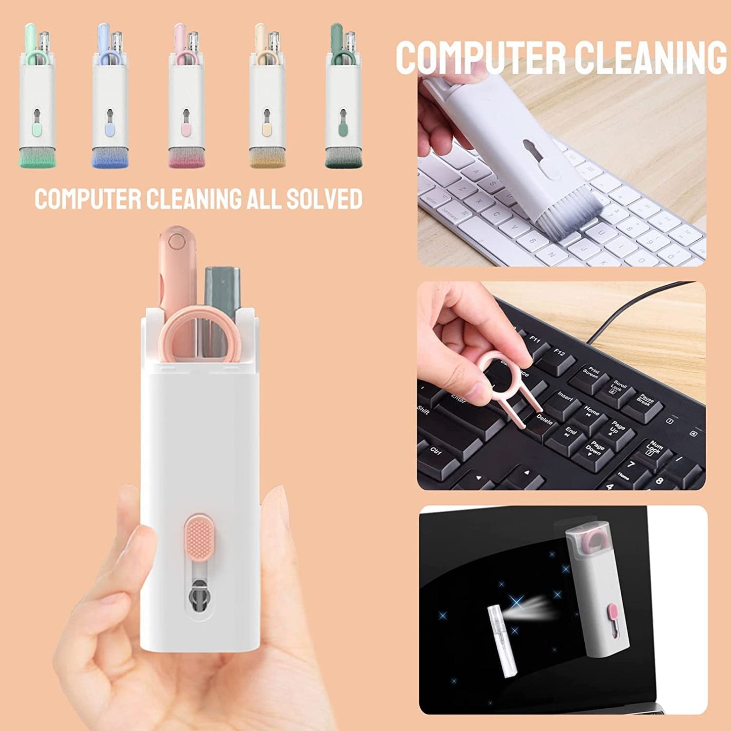 7 in 1 Electronic Cleaner kit signaturekarts