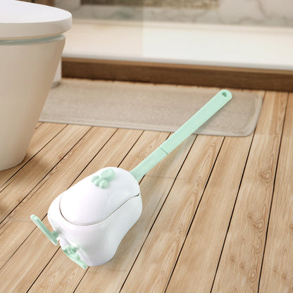Flexible Silicone Toilet Cleaning Brush Set Signature Kart