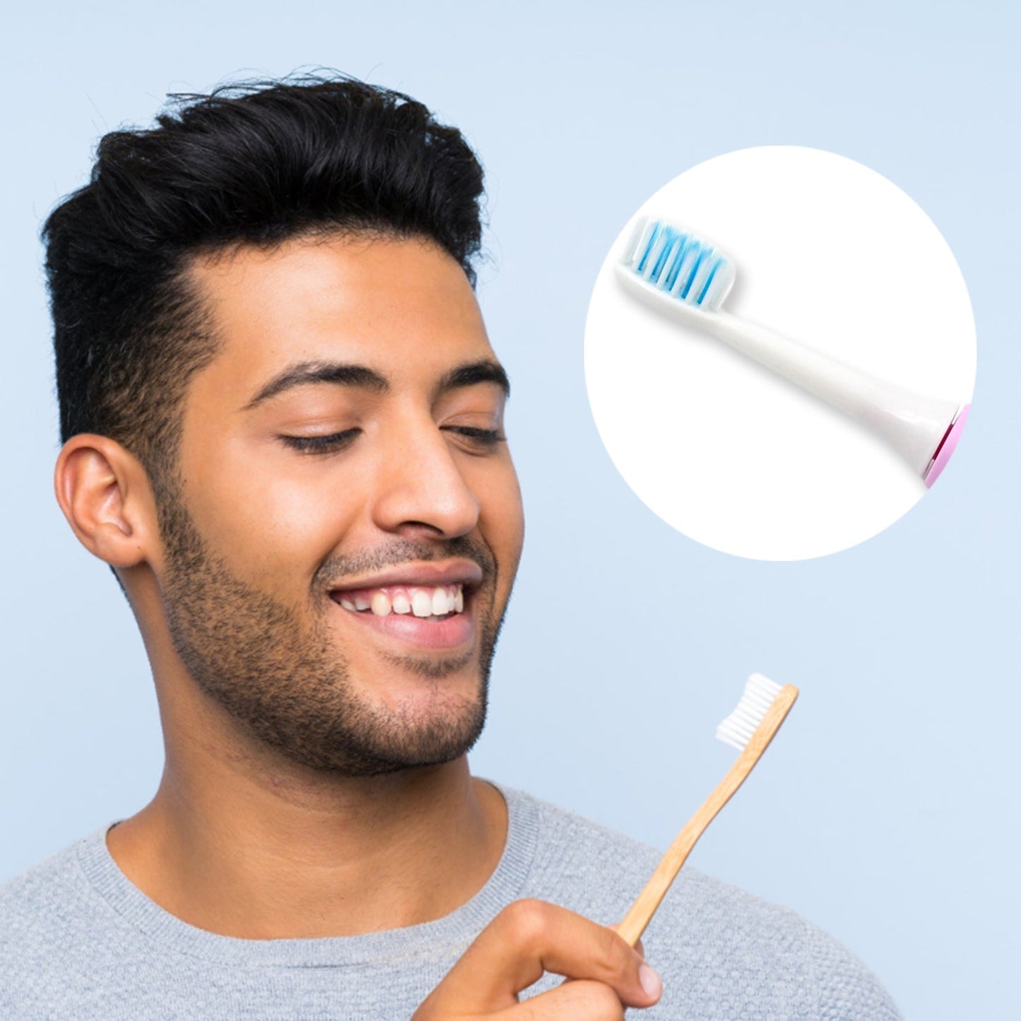 Electric Toothbrush Battery Operate For Home & Travelling Use signaturekarts