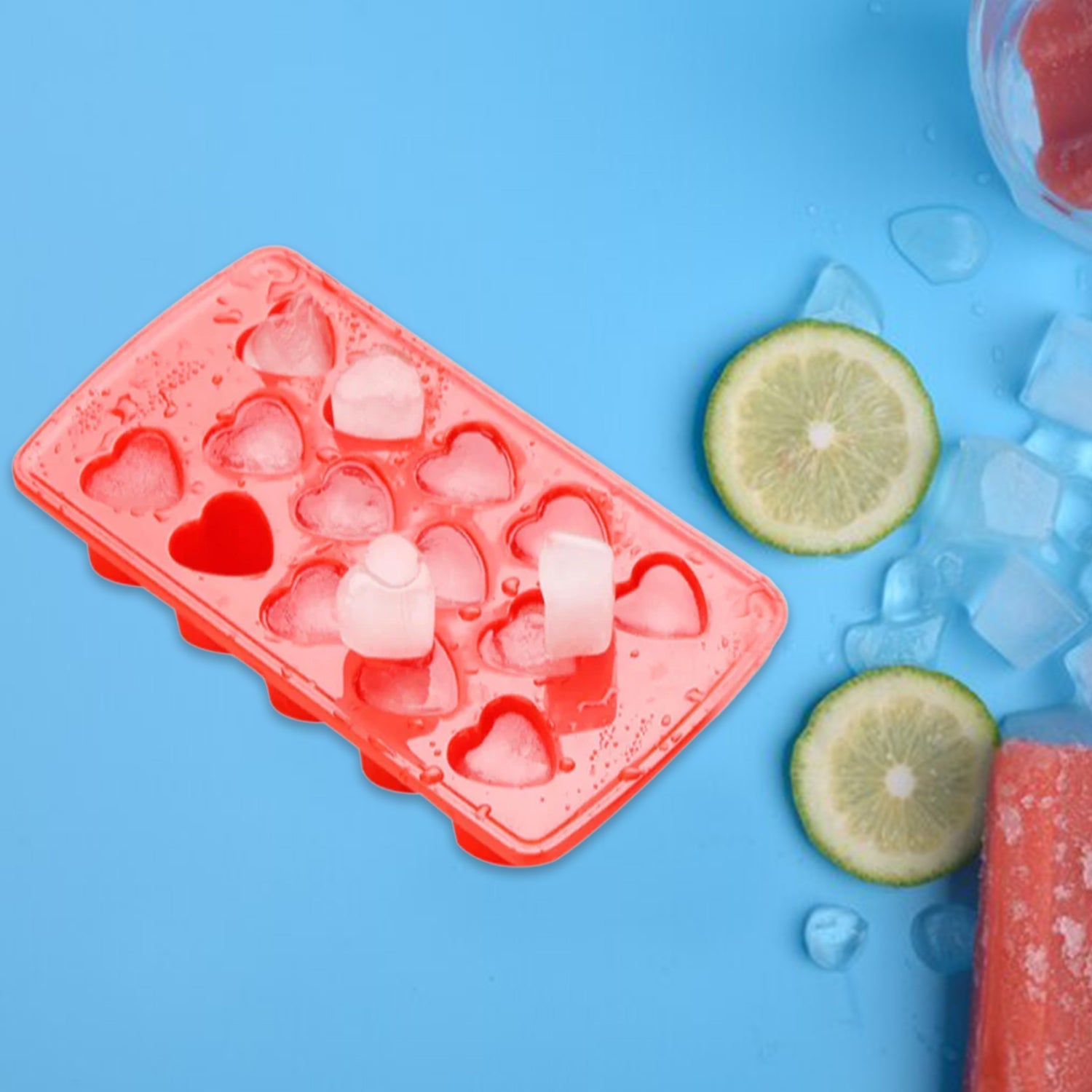 Plastic Ice Cube Tray Set (4 Pc) Signature kart