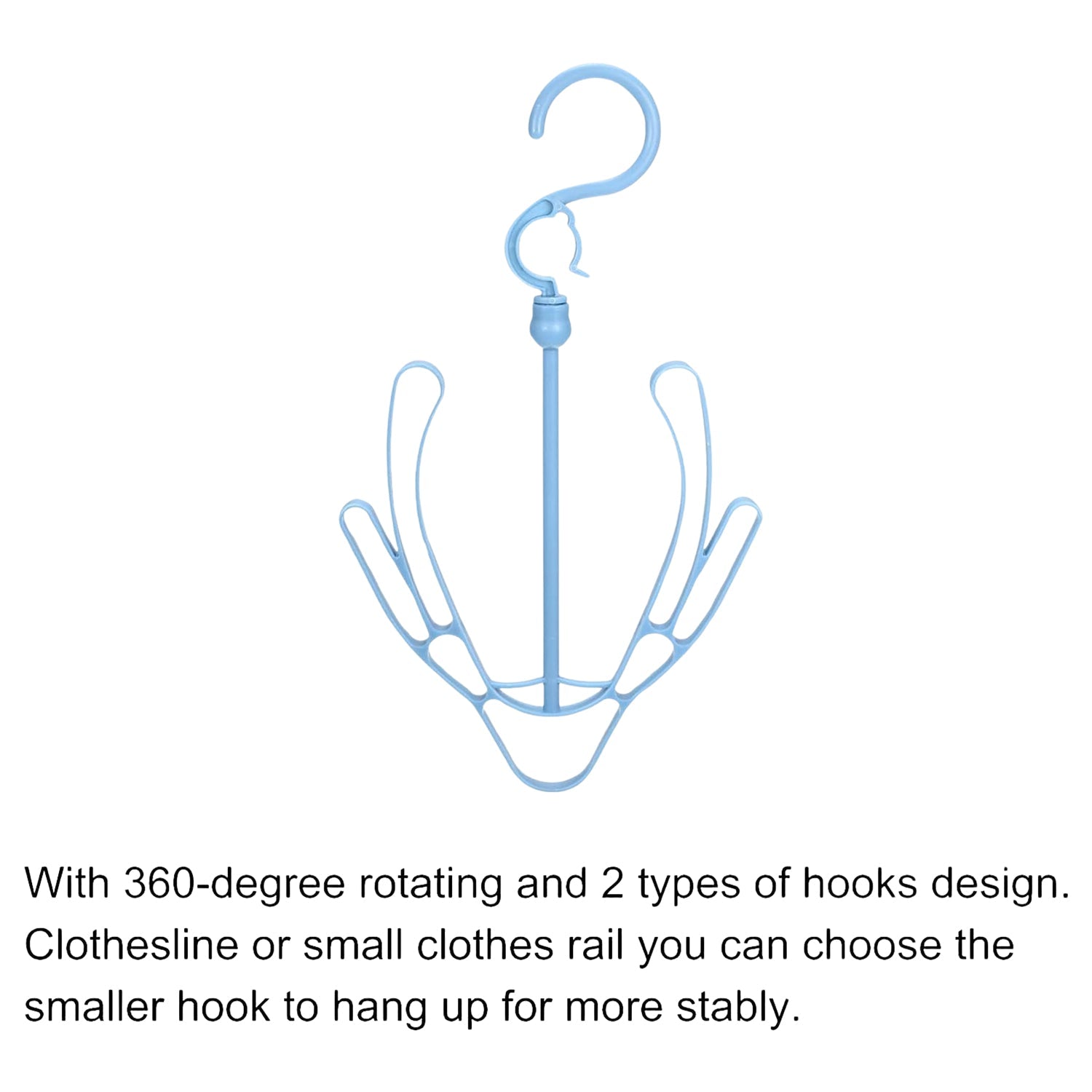Small Shoes Drying Hanger, Rotatable Shoe Hanging Racks (1pc) signaturekarts