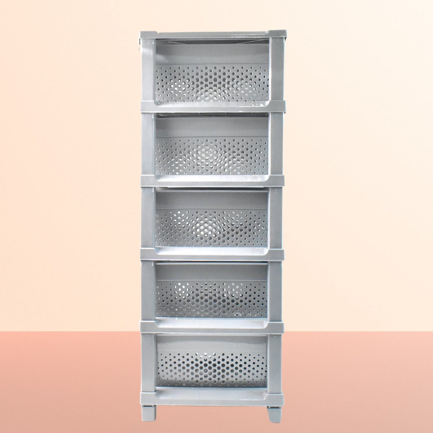 Multi-Purpose Anti-Slip 5 Layer Modular Drawer Storage System (68×33 Cm) Your Brand