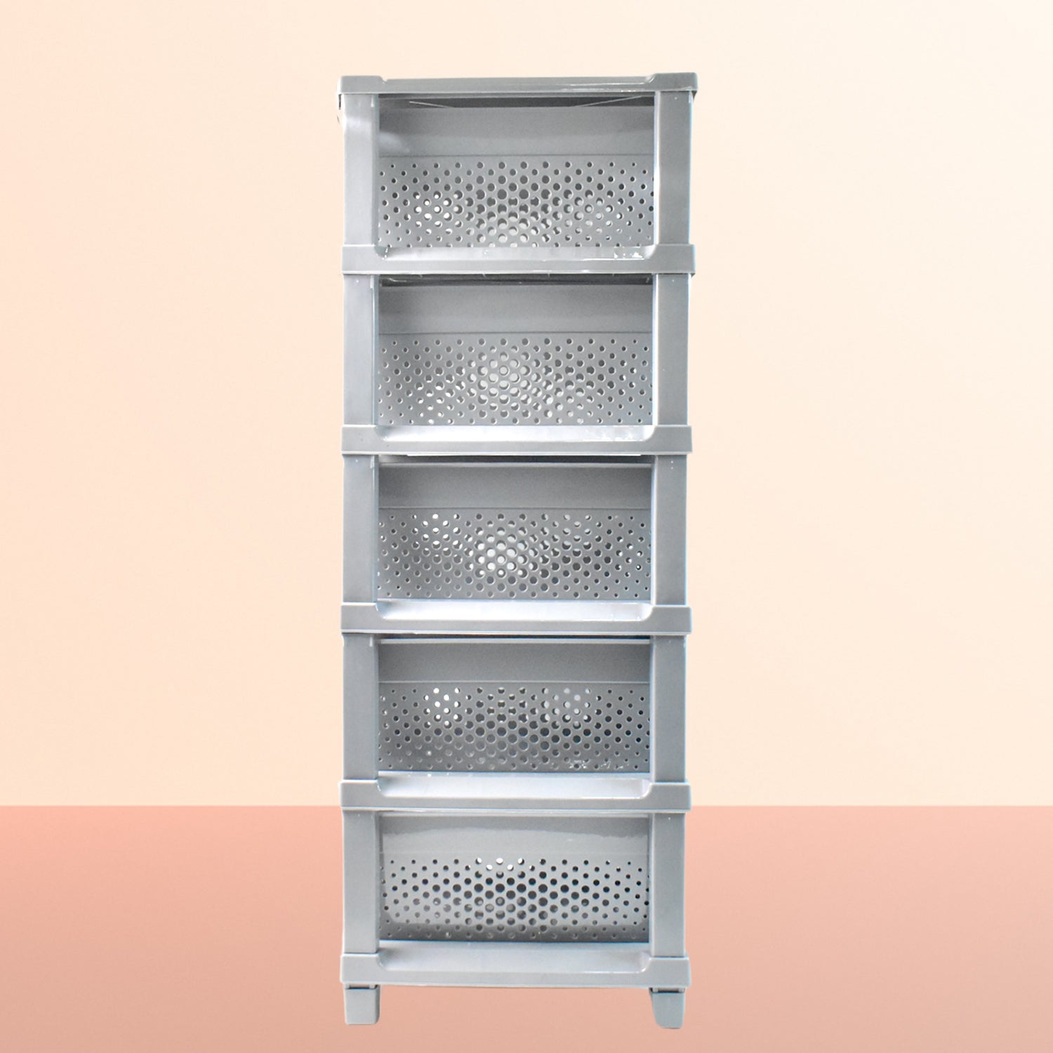 Multi-Purpose Anti-Slip 5 Layer Modular Drawer Storage System (68×33 Cm) Your Brand