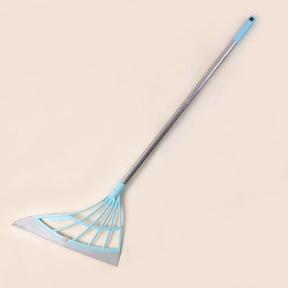 Durable Eco-Friendly Broom with Scraper Your Brand